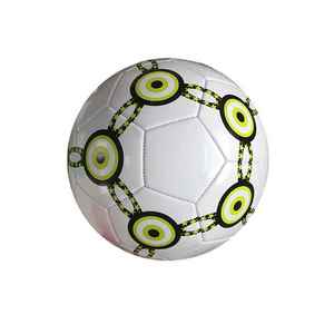 Ballon de football en tissu de qualité supérieure, nouveau design, ballon de football le plus populaire, fabriqué au Pakistan, couleur unie - Product Image 4
