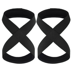Correas de Levantamiento de Pesas en Forma de 8 para Entrenamiento de Fisicoculturismo, Correas de Gimnasio Resistentes, Se Aceptan Logotipos y Diseños Personalizados - Product Image 6