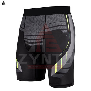 Pantalones Cortos Deportivos Personalizados con Logotipo para Gimnasio, Crossfit, Fitness, Entrenamiento, Running, con Pantalones Cortos de Compresión Internos para Hombre - Product Image 6