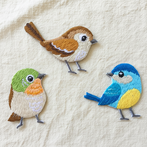 Heat Transfer Embroidery Patch Embroidered <b>Iron</b> <b>On</b> Patches Twill Fabric <b>Badge</b> for Clothing Hats Bags Wholesale Washable - Product Image 3
