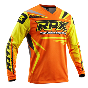 Jersey de Motocross Personalizado 2026, Manga Larga, para Hombre, de Secado Rápido, Poliéster, Camiseta Deportiva con Estampado para Motocross - Product Image 2