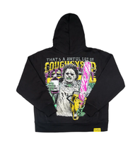 Sweat-shirt à capuche oversize pour homme, tendance, broderie 3D, poche, streetwear, coton, molleton français, coupe classique, hiver, décontracté