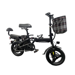 La <span class=keywords><strong>bicicleta</strong></span> eléctrica CB9 está equipada con una batería de litio de 250W, 48V y 7.8Ah y es plegable de 14 pulgadas. - Product Image 1