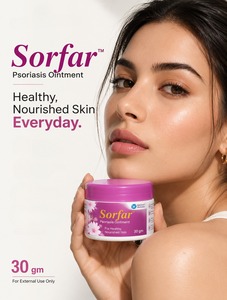 Crème pour le psoriasis Sorfar 30 g pour usage externe, apaisante, hydratante, nourrissante, soin de la peau - Product Image 1