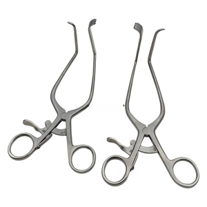 Pinzas manuales de acero inoxidable para muestras de Surgical Sources Industries, retractor quirúrgico para cirugía ORL, instrumento con certificación CE - Product Image 1