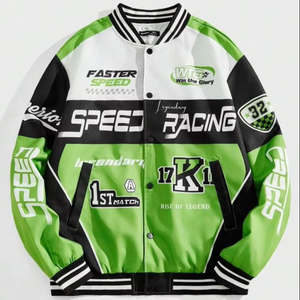 Blousons de moto imperméables - Polyester et nylon fabriqués au Pakistan - Product Image 1