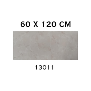 กระเบื้องพอร์ซเลนผิวมัน 60x120 ซม. ลายหิน ป้องกันการลื่น สำหรับปูพื้นและผนังภายใน ดีไซน์มินิมอล รุ่น 13011 - Product Image 1