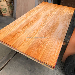 Contrachapado Decorativo IRODORITAI de Cedro Amarillo Teñido, Tablero de Contrachapado Enchapado con Revestimiento de Uretano, Diseño Japonés a Rayas y Cuadros para Pared - Product Image 2