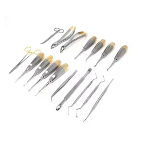Kit d'instruments dentaires manuels de base en acier inoxydable de classe I, haute qualité, léger, certifié CE, Metal Med Corporation, moleté 1 - Product Image 6