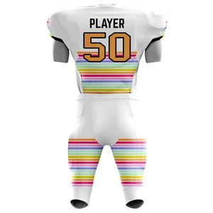 Uniformes de football américain personnalisés pour jeunes, haut en twill, fabriqué au Pakistan, vêtements de football américain pour le sport à prix avantageux - Product Image 3