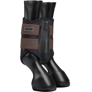 Bottes pour chevaux en néoprène imperméables personnalisées avec couleur et logo sur mesure, protection durable, taille personnalisée, bottes de brossage professionnelles - Product Image 2