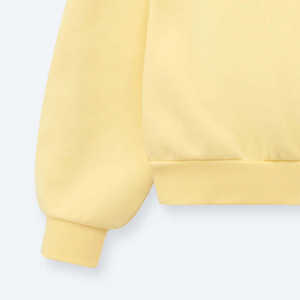 Sudadera de invierno extragrande para mujer con cuello simulado, de felpa, con logo estampado frontal, de lona, cómoda, suave y a la moda. - Product Image 5