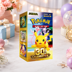 Boîte de boosters de cartes à collectionner coréennes Pokémon M6a 30e anniversaire pour les magasins de cartes et les revendeurs - Product Image 5