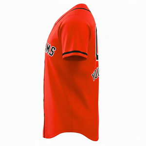 Venta al por Mayor de Camisetas de Béisbol y Sóftbol Personalizadas para Bebés y Niños Pequeños al Mejor Precio, Ropa Deportiva de Manga Corta con Tela Transpirable - Product Image 3