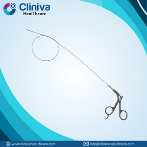 Juego de Instrumentos de Urología: Pinzas Flexibles para Cistoscopia 5 Fr, Instrumentos Manuales de Acero Inoxidable de Grado Médico - Product Image 1