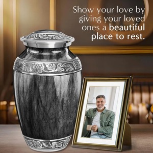 Urna Conmemorativa Hecha a Mano con Cuentas, Porta Cenizas Único para Uso Decorativo al Mejor Precio - Product Image 3