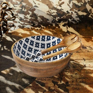 Bol en bois d'acacia artisanal japonais de luxe Artizon Studio, design mignon et écologique, logo personnalisé, utilisation dans les hôtels et restaurants - Product Image 3
