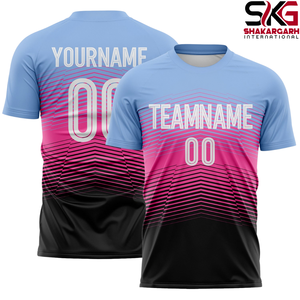Ensemble d'uniformes de football personnalisés respirants et anti-humidité, maillot et short de football sublimés, vêtements d'équipe 100% polyester - Product Image 6