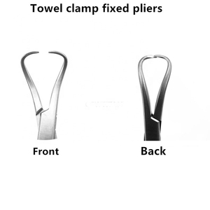 Custom Backhaus Towel <b>Clamp</b> Stainless Steel Instrument Wholesale Supplier Export Backhaus Towel <b>Clamp</b> Ring Handle - Product Image 4