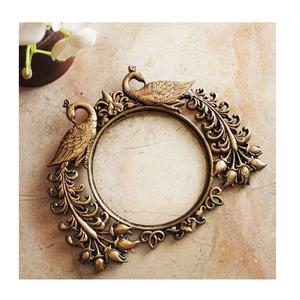 Classic and <b>Antique</b> Gold Ivory Metal Photo <b>Frame</b> with Cover Customized Beautiful For Home Decor - Product Image 3