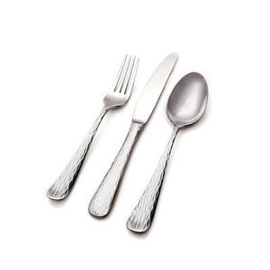 Ensemble de couverts modernes en acier inoxydable avec finition miroir lisse, ustensiles de table durables, parfaits pour les dîners en famille, table de cuisine - Product Image 4