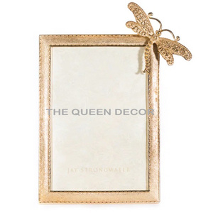 Fashionable Vintage Aluminum Metal <b>Square</b> Shape Copper Antique Finished Photo <b>Frame</b> Used Home Office Table Top Decoration - Product Image 3