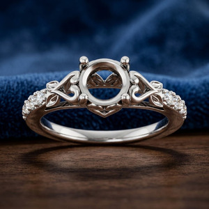 Proveedor Verificado, Anillo de Plata de Ley 925 de 8 mm con Incrustaciones de Circonita en los Laterales, Anillos de Boda con Baño de Rodio Negro - Product Image 3