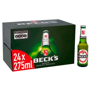 Bière importée Becks, 24 x 275 ml, bouteilles classiques de bière allemande, qualité supérieure, bouteille en <span class=keywords><strong>verre</strong></span>, bière en vrac, option fournisseur en gros - Product Image 3