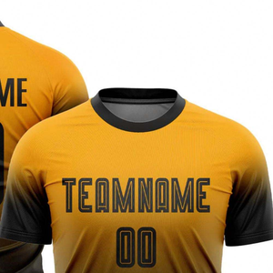 เสื้อฟุตบอลอีลิทแบบสั่งทำพิเศษ เนื้อผ้าระบายอากาศ โพลีเอสเตอร์ 100% พิมพ์ลายแบบซับลิเมชั่น คอวี สำหรับผู้ชายและผู้หญิง - Product Image 6