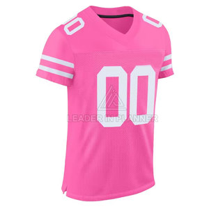 เสื้ออเมริกันฟุตบอลแบบใหม่ล่าสุด บริการ OEM ขายส่ง ออกแบบเองได้ ราคาถูก - Product Image 3