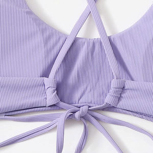 Conjunto de Bikini de 2 Piezas para Mujer, Material Duradero, Diseño Único y Elegante, Ropa de Playa y Baño Personalizada - Product Image 3