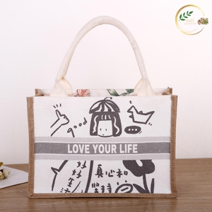 Elegante Bolsa de Almacenamiento de Yute con Diseño Moderno para Soluciones de Almacenamiento Multiusos - Product Image 2