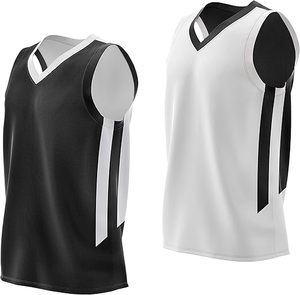 Camisetas de Baloncesto Estampadas Profesionales/ 100% Poliéster Transpirable de Secado Rápido Reversible con Nombres de Equipo Personalizados Tallas Grandes - Product Image 1