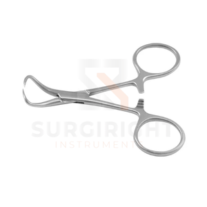 Backhaus Pince à serviettes manuelle en acier inoxydable, pointes pointues, forceps hémostatiques, classe chirurgicale I, OEM, Blush Surgical Hospital - Product Image 2