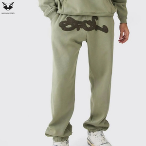 Ensembles Homme Grande Taille Décontractés Légers avec Sweat à Capuche à Cordon et Poche Kangourou et Pantalon Droit Ample – Prix de Gros - Product Image 5