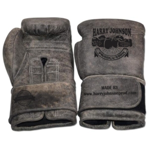 Guantes de Boxeo de Cuero HARRY JOHNSON PRODUCTION, Dedos Completos con Cierre, Correa de Muñeca Ajustable, Unisex para Adultos, Kick Boxing - Product Image 5