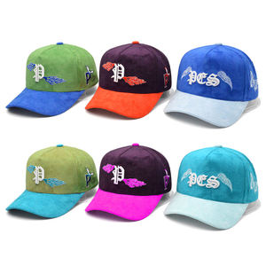 Casquette de baseball unisexe personnalisée en polyester/coton avec logo brodé 3D, ajustable, 5 panneaux, fermeture snapback, luxe - Product Image 5