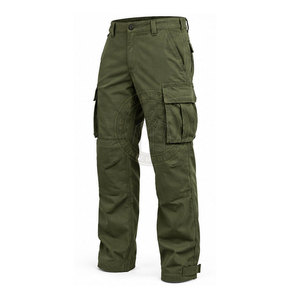 Pantalones Militares Estilo Funcional Americano, Diseño Recto, Ligeros, Ecológicos, Tela Resistente, Almacenamiento Práctico, Comodidad Relajada - Product Image 4