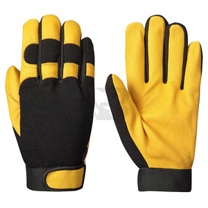High Quality Winter Warm <b>Mitten</b> with Long Cuff for Skiing Skating Professional Cowhide Leather Insulated <b>Gloves</b> - Product Image 3