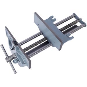 Morsa da Falegnameria ad Azione Rapida con Larghezza della Gola di 10,5 Pollici, Morsa da Banco in Ghisa Resistente con Leva a Sgancio Rapido per Regolazioni Veloci - Product Image 2