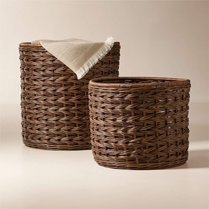 Accesorios de decoración para el hogar, macetas tejidas a mano de ratán premium, macetas de jardín más vendidas. - Product Image 1
