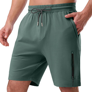 Embroidery <b>Patch</b> Custom Logo Joggers <b>Shorts</b> High Quality Lightweight 100% Polyester Cotton <b>Short</b> Side Buttons Gym <b>Shorts</b> For <b>Men</b> - Product Image 1