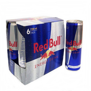 Prix de gros sur les boissons énergisantes Red Bull originales à faible teneur en glucides, sans sucre, gazeuses, en boîte, stock frais - Product Image 1