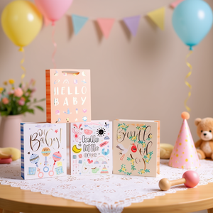 Sacchetto Regalo ILAN 18x24x8cm per Bomboniere Baby Shower - Product Image 3