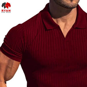 Camisetas Polo Personalizadas con su Propio Diseño, Marca Ryan Pro Gear, Alta Calidad, Diseño de Color Personalizado, Etiqueta de Talla, Suministro de Fábrica - Product Image 3