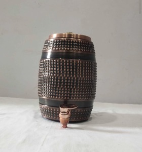 Direct Source Copper Water Dispenser Manufacturer Copper Water Dispenser High Gloss Finish Custom Copper Water Dispenser - Product Image 4