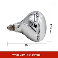 Lampe chauffante professionnelle à double tête, construction métallique, lampe d'incubation portable