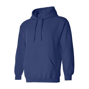 Men's High Quality Cotton French Terry Oversize Hoodie <b>Thick</b> <b>Fleece</b> Drop Shoulder Plain Dyed Customizable Design for Winter Use - Product Image 2