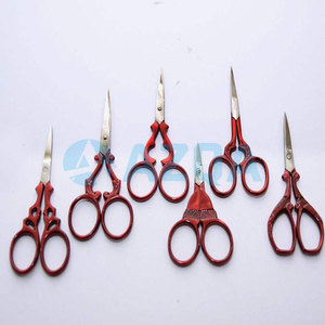 Stainless Steel Gold Color Handle Rooster Design Embroidery <b>Scissors</b> for <b>Sewing</b> Thread Trimming and Needlework - Product Image 2