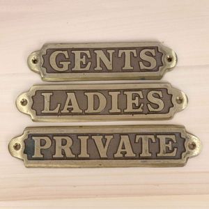 Plaque de porte personnalisée en laiton faite à la main pour porte principale, bureau, cabine, chambre d'hôtel, plaque décorative murale - Product Image 4